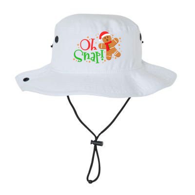 Gingerbread Christmas Oh Snap! Baking Baker Holiday Meaningful Gift Legacy Cool Fit Booney Bucket Hat