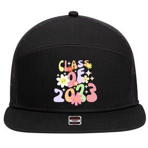 Groovy Class Of 2026 7 Panel Mesh Trucker Snapback Hat