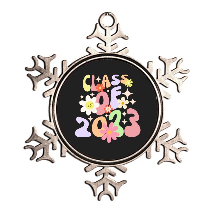 Groovy Class Of 2026 Metallic Star Ornament