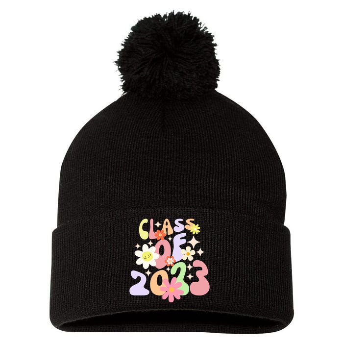 Groovy Class Of 2026 Pom Pom 12in Knit Beanie