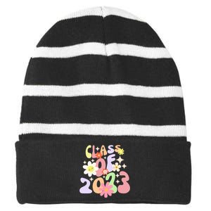 Groovy Class Of 2026 Striped Beanie with Solid Band