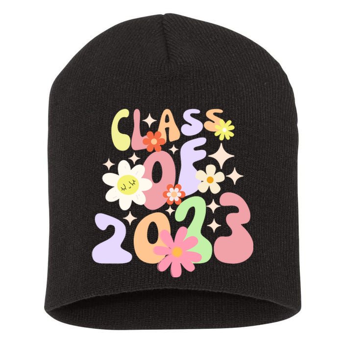 Groovy Class Of 2026 Short Acrylic Beanie