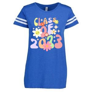 Groovy Class Of 2026 Enza Ladies Jersey Football T-Shirt