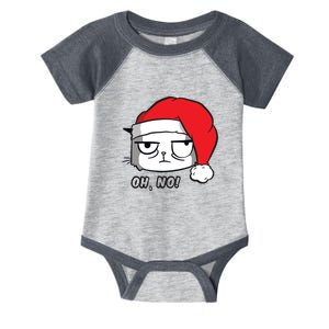 Grumpy Cat Oh No Christmas Infant Baby Jersey Bodysuit