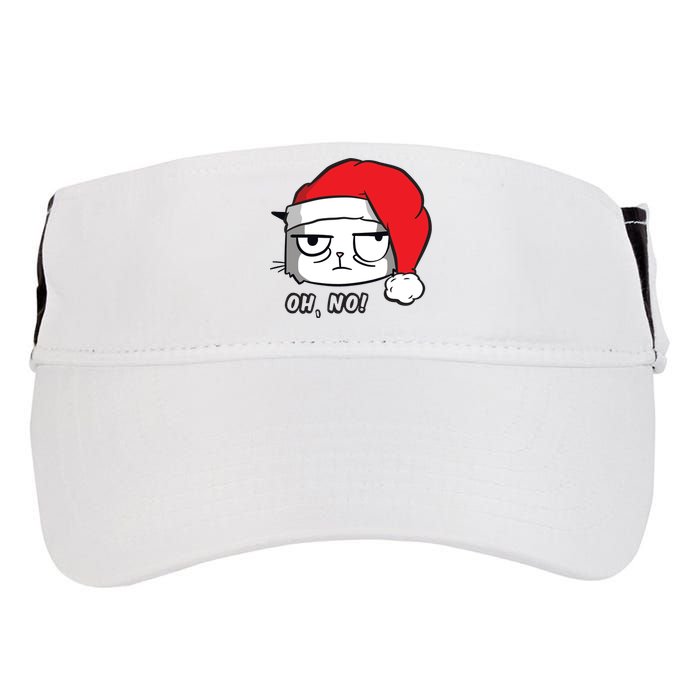 Grumpy Cat Oh No Christmas Adult Drive Performance Visor