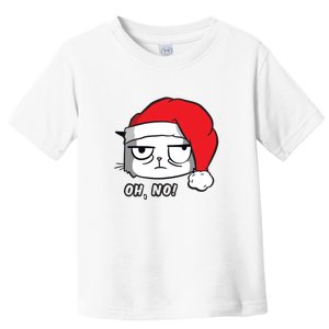 Grumpy Cat Oh No Christmas Toddler T-Shirt