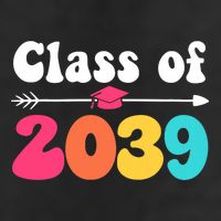 Groovy Class Of 2039 Graduation Senior 2039 Cool Comfort Performance Bucket Hat