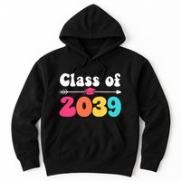 Groovy Class Of 2039 Graduation Senior 2039 Hoodie