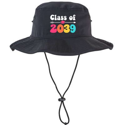 Groovy Class Of 2039 Graduation Senior 2039 Bucket Hat