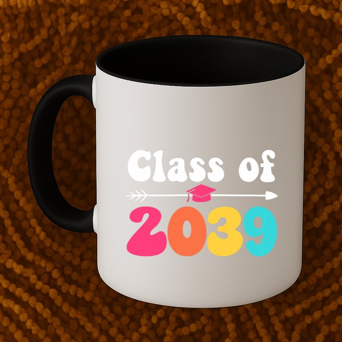 Groovy Class Of 2039 Graduation Senior 2039 Mug