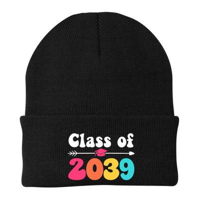 Groovy Class Of 2039 Graduation Senior 2039 Beanie
