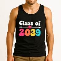 Groovy Class Of 2039 Graduation Senior 2039 Tank Top