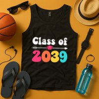 Groovy Class Of 2039 Graduation Senior 2039 Tank Top