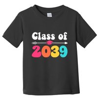 Groovy Class Of 2039 Graduation Senior 2039 Toddler T-Shirt