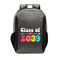 Groovy Class Of 2039 Graduation Senior 2039 Vector Backpack