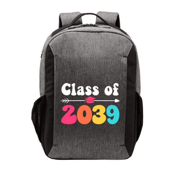 Groovy Class Of 2039 Graduation Senior 2039 Vector Backpack