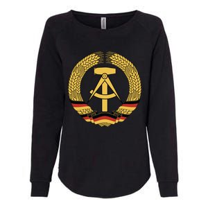 Gdr Coat Of Arms Ger Democratic Republic Flag East Cute Gift Womens California Wash Sweatshirt