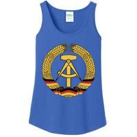 Gdr Coat Of Arms Ger Democratic Republic Flag East Cute Gift Ladies Essential Tank