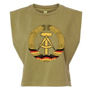 Gdr Coat Of Arms Ger Democratic Republic Flag East Cute Gift Garment-Dyed Women's Muscle Tee