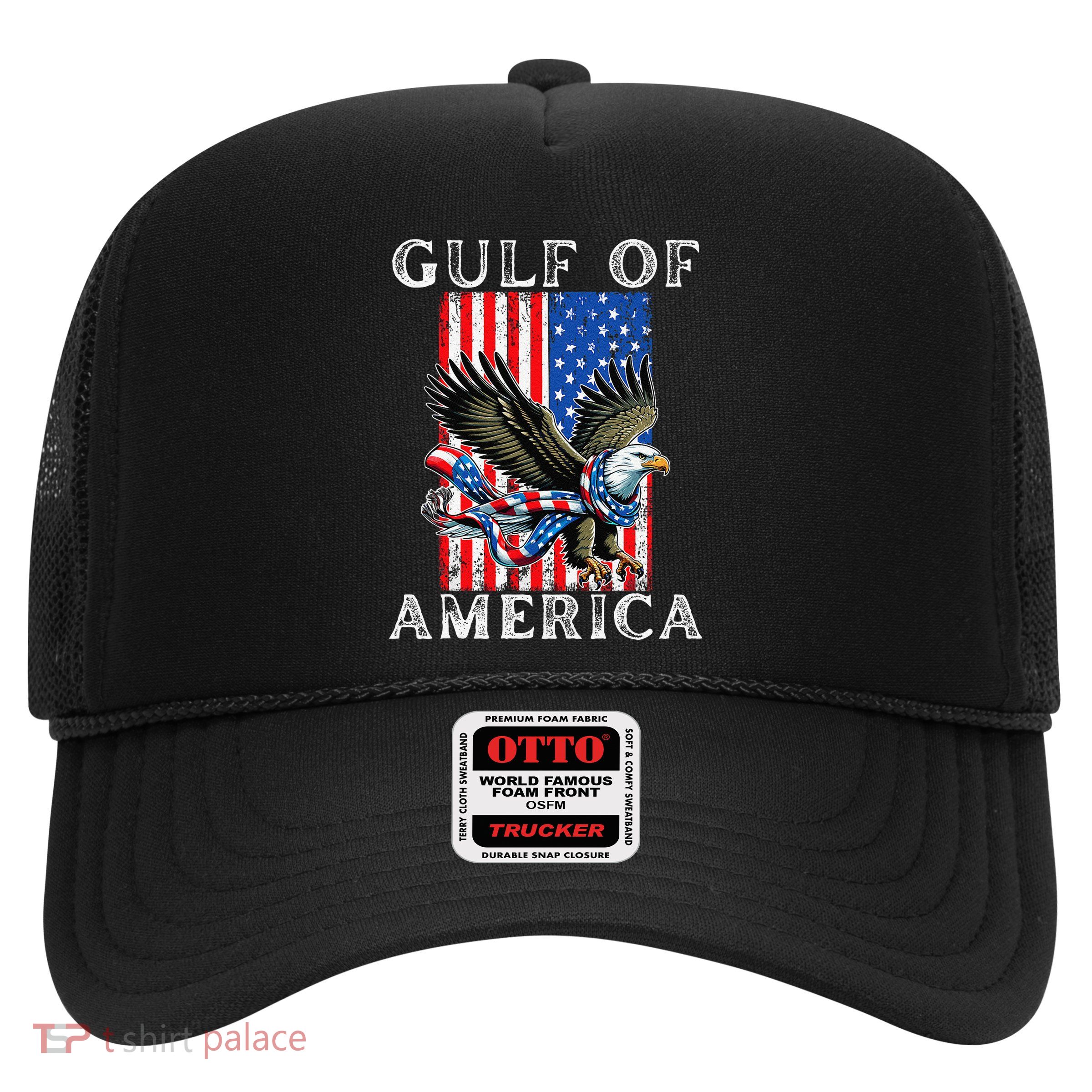 Gulf Coast Of The United States 2025 Us American Flag Gift Trucker Hat