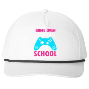 Game Championship Over Back To School Eat Sleep Cool Gift Snapback Five-Panel Rope Hat