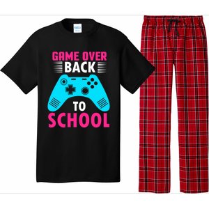 Game Championship Over Back To School Eat Sleep Cool Gift Pajama Set