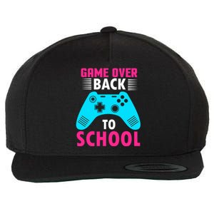 Game Championship Over Back To School Eat Sleep Cool Gift Wool Snapback Cap