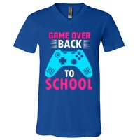 Game Championship Over Back To School Eat Sleep Cool Gift V-Neck T-Shirt