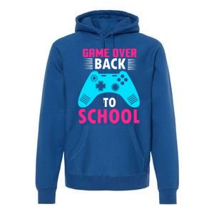 Game Championship Over Back To School Eat Sleep Cool Gift Premium Hoodie