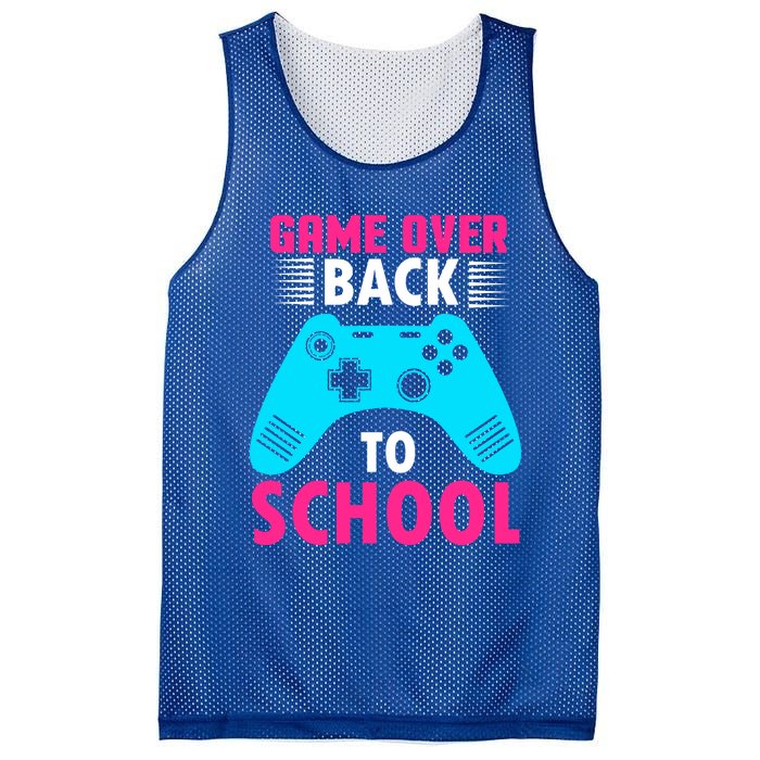 Game Championship Over Back To School Eat Sleep Cool Gift Mesh Reversible Basketball Jersey Tank