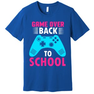 Game Championship Over Back To School Eat Sleep Cool Gift Premium T-Shirt