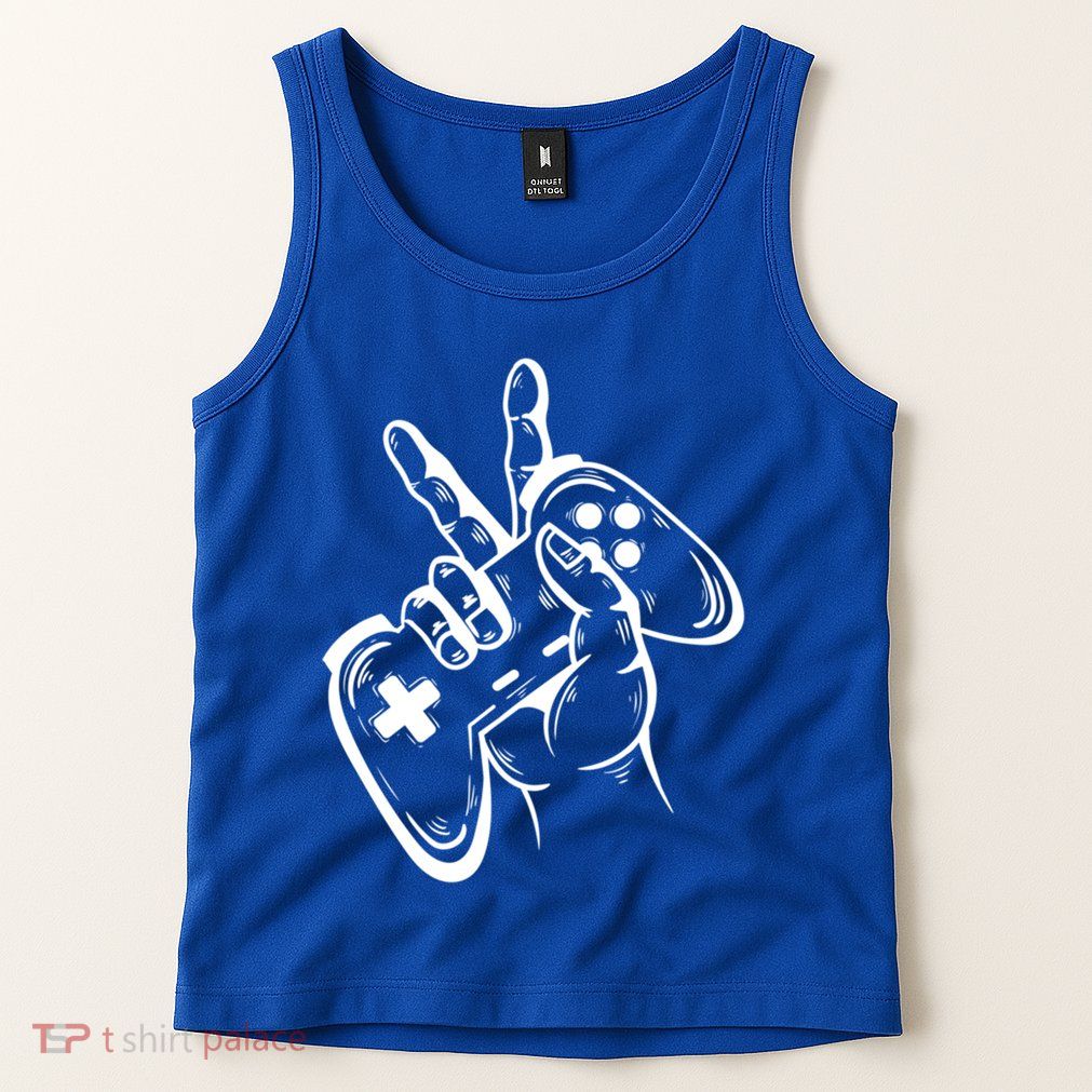 Gaming Console Play Controller Gift Tank Top