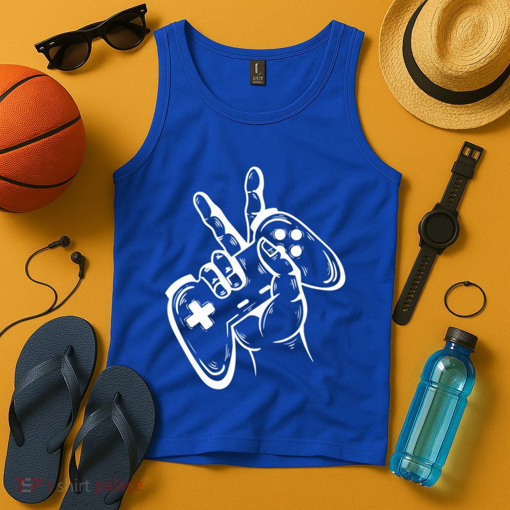 Gaming Console Play Controller Gift Tank Top