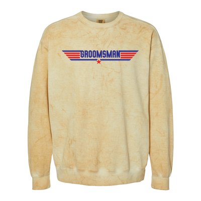 Groomsman Crew Pilot Colorblast Crewneck Sweatshirt