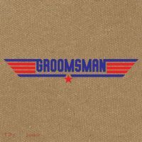 Groomsman Crew Pilot Cotton Canvas Backpack