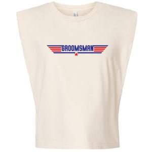 Groomsman Crew Pilot Garment-Dyed Women's Muscle Tee