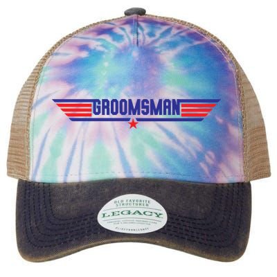 Groomsman Crew Pilot Legacy Tie Dye Trucker Hat