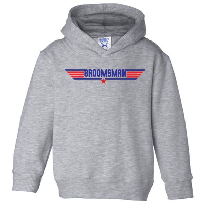 Groomsman Crew Pilot Toddler Hoodie