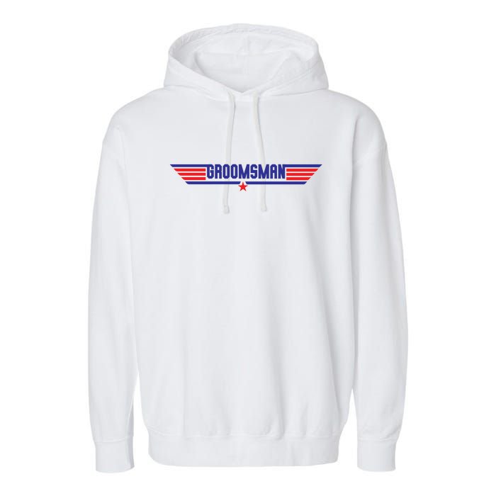 Groomsman Crew Pilot Garment-Dyed Fleece Hoodie