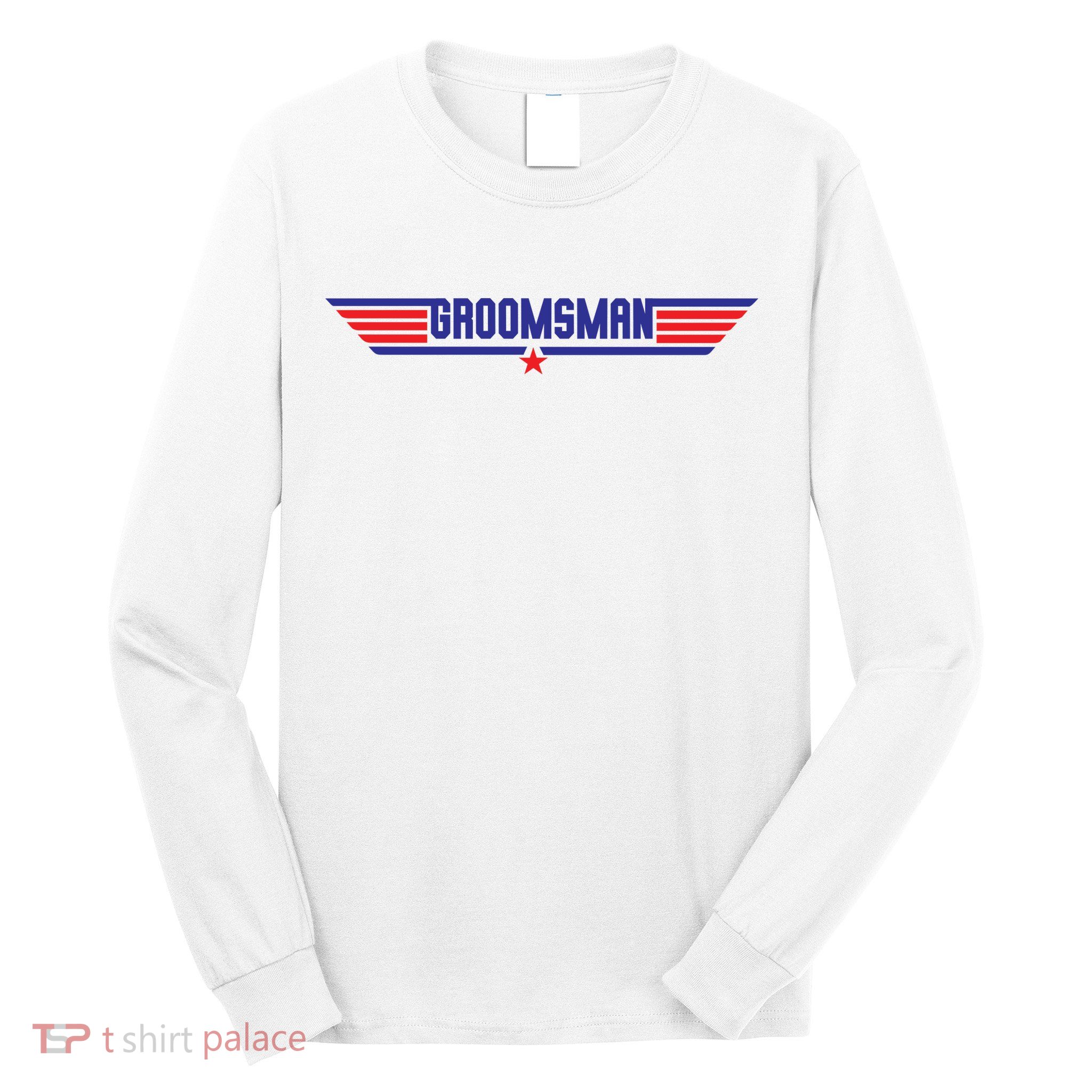 Groomsman Crew Pilot Long Sleeve Shirt