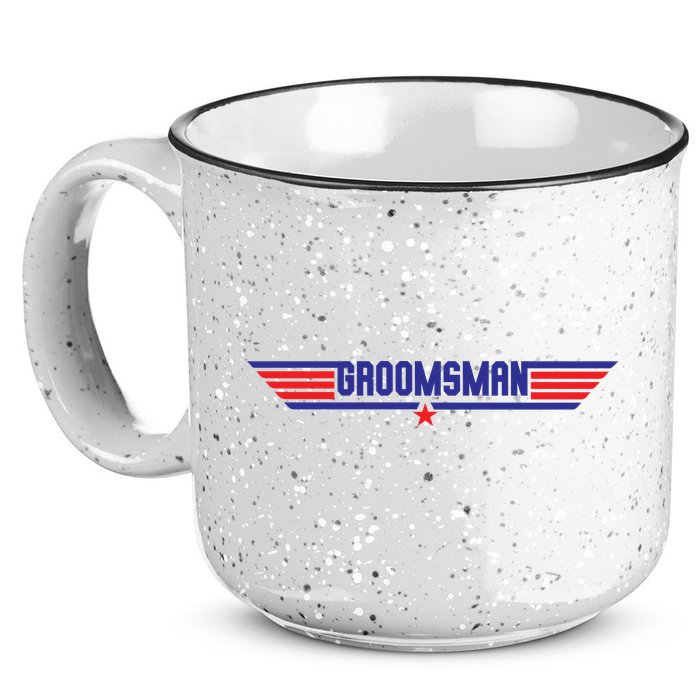Groomsman Crew Pilot 15oz Campfire Ceramic Mug