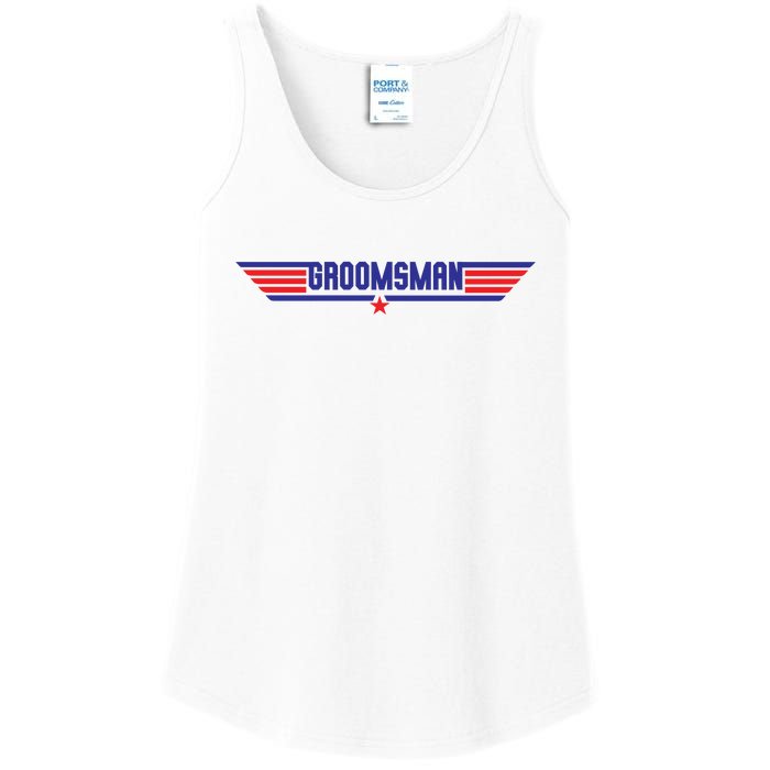 Groomsman Crew Pilot Ladies Essential Tank