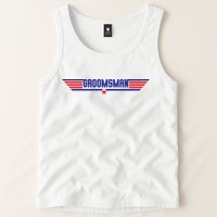 Groomsman Crew Pilot Tank Top