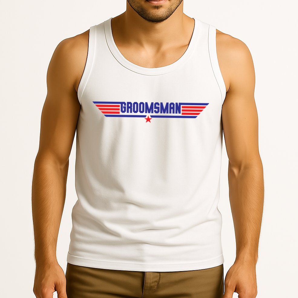 Groomsman Crew Pilot Tank Top