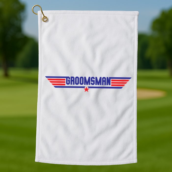 Groomsman Crew Pilot Golf Towel