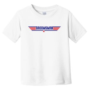 Groomsman Crew Pilot Toddler T-Shirt