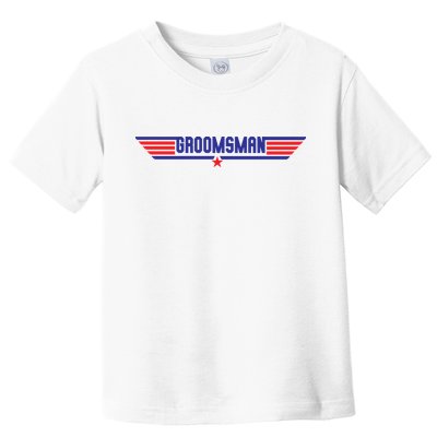 Groomsman Crew Pilot Toddler T-Shirt