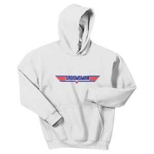 Groomsman Crew Pilot Kids Hoodie