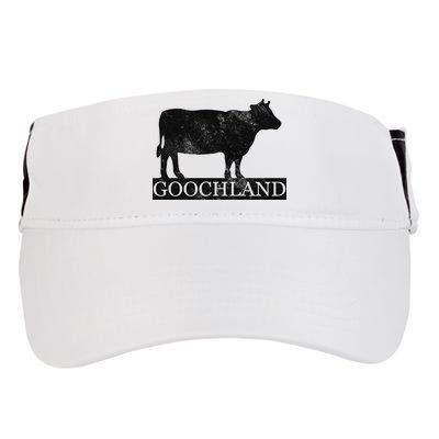 Goochland Cow Pocket Logo Adult Drive Performance Visor