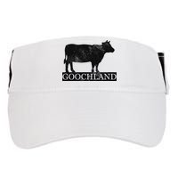Goochland Cow Pocket Logo Adult Drive Performance Visor